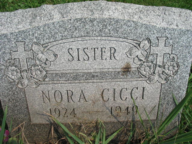 Nora Cicci tomstone